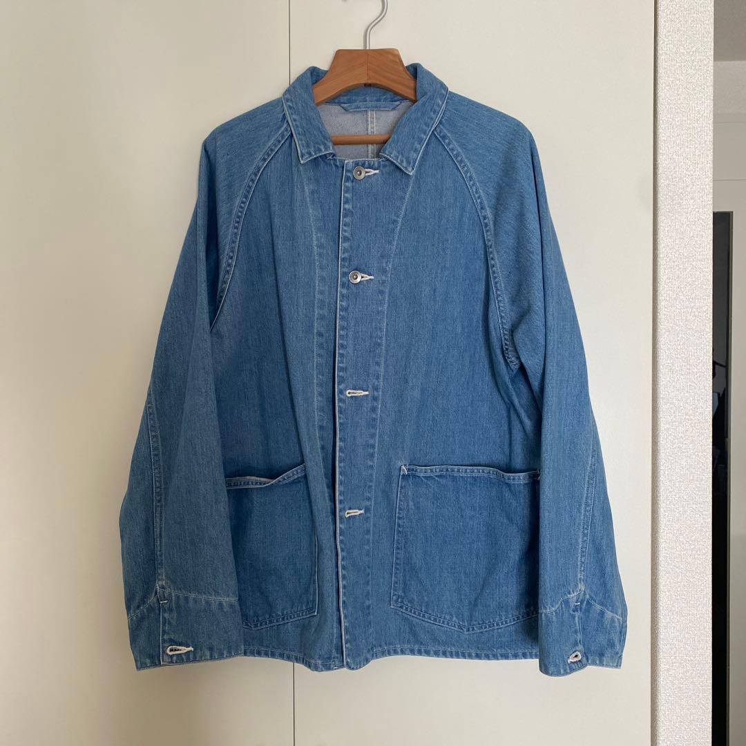 nanamica デニムジャケット Sサイズ