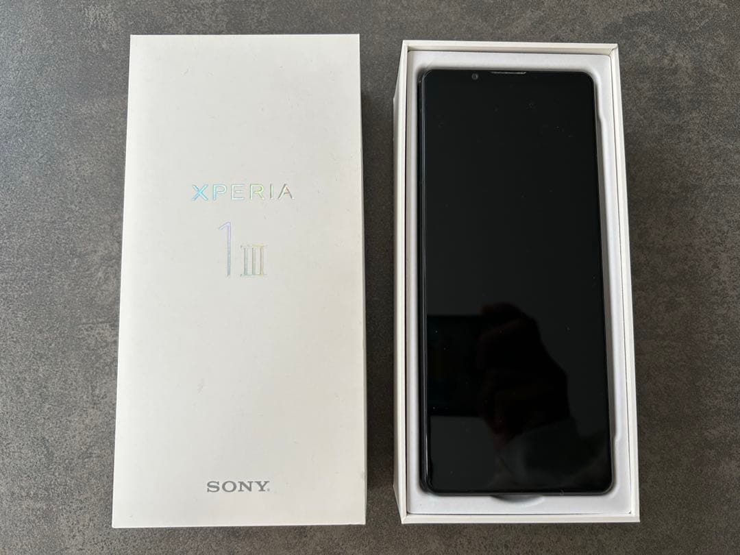 Xperia1 iii 本体　512GB フロストブラック