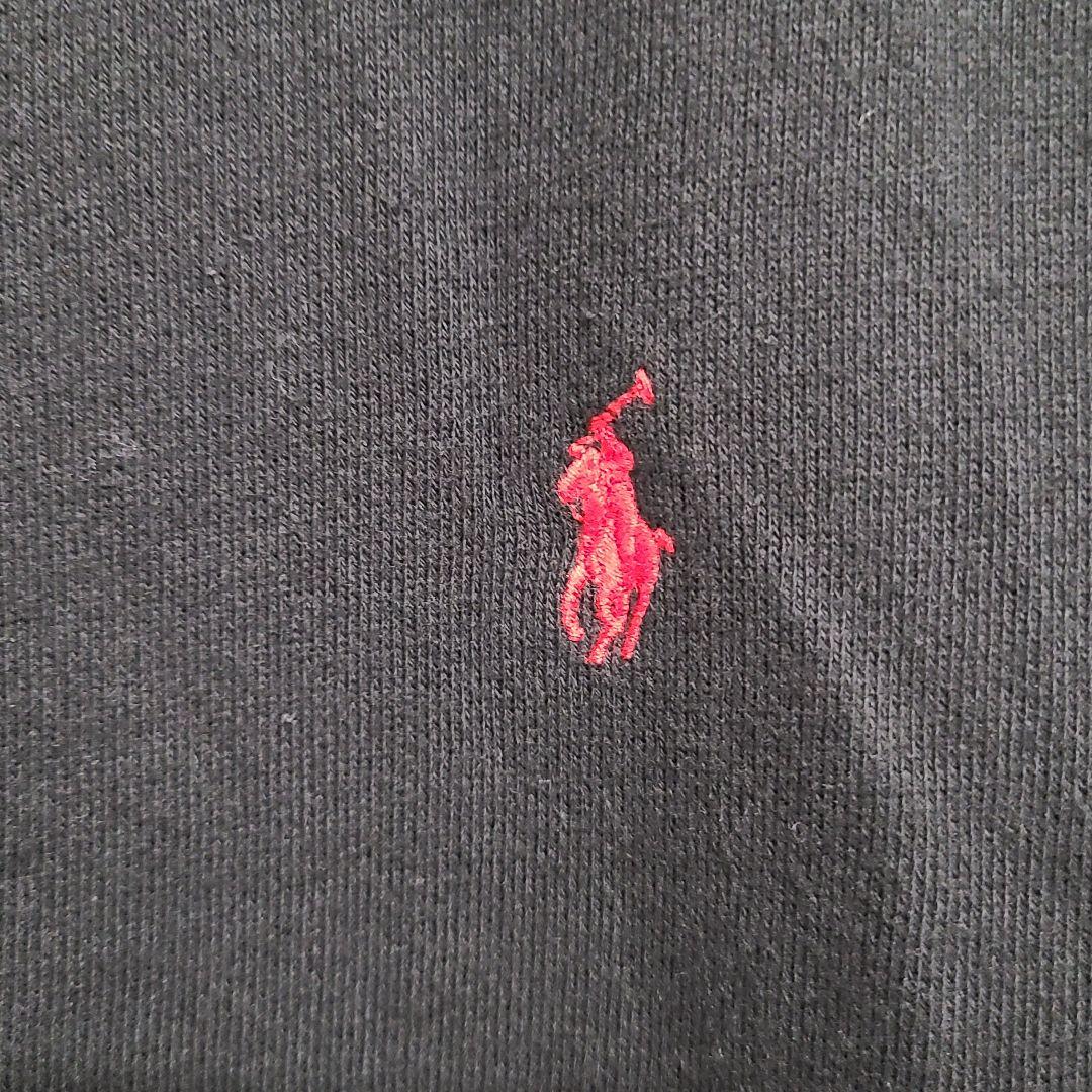 POLO RALPH LAUREN　ジップアップ　パーカー　黒　レディース　XL