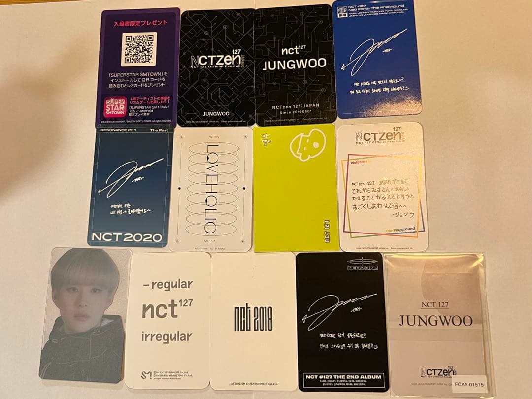 NCT127 ジョンウ JUNGWOO トレカ