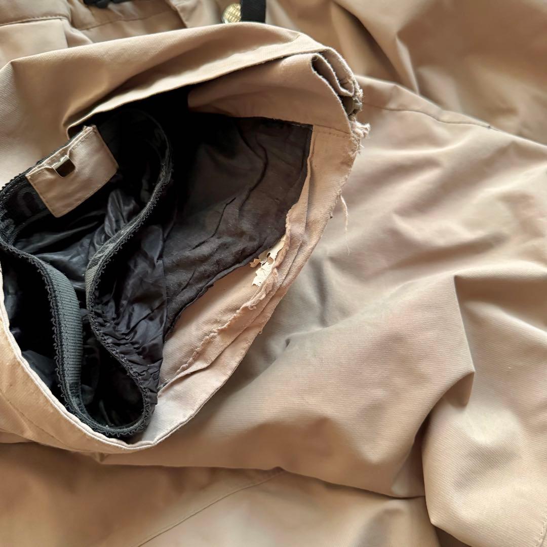 USS2 オストゥー★スノーボードウェア上下セット M ベージュ韓国