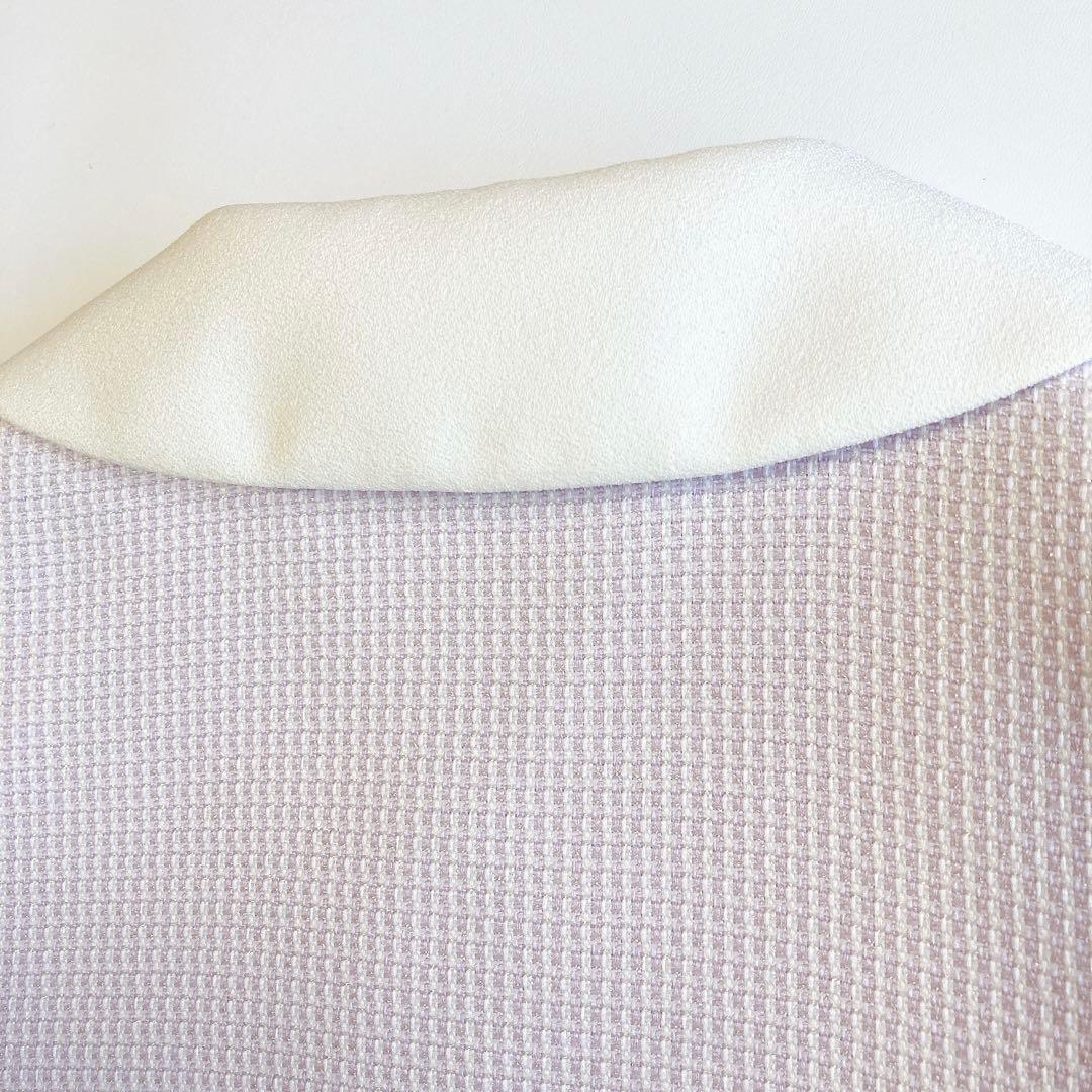 ラベンダー×花柄 115 セレモニー 入学 卒園 発表会 フォーマル