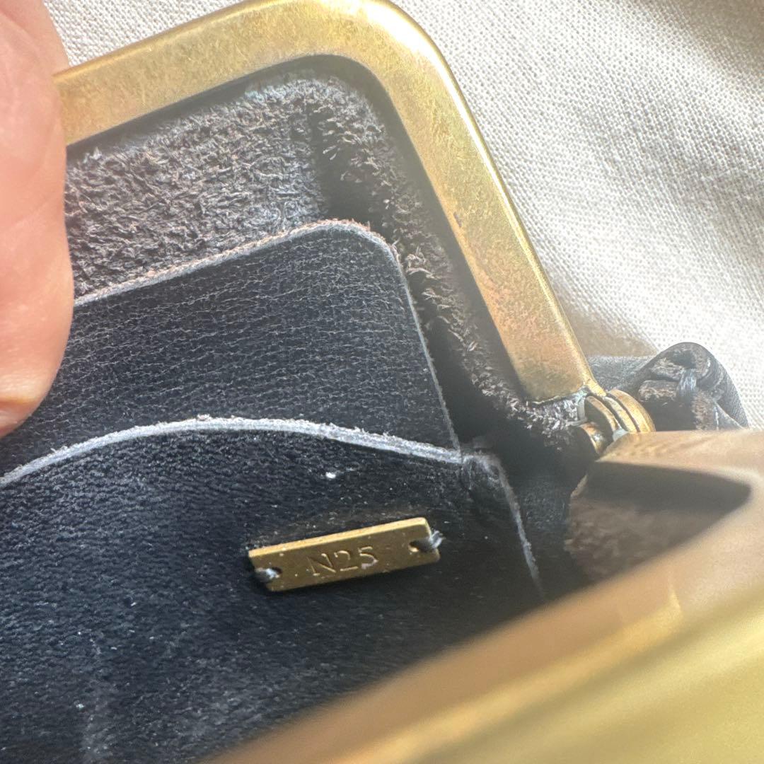 美品　N25がま口ウォレット（中）