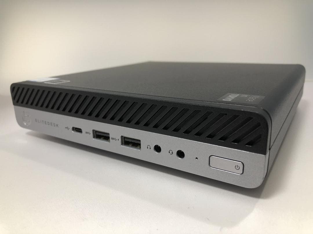 ミニPC HP EliteDesk800G4 Core i5-8500T Win11Pro