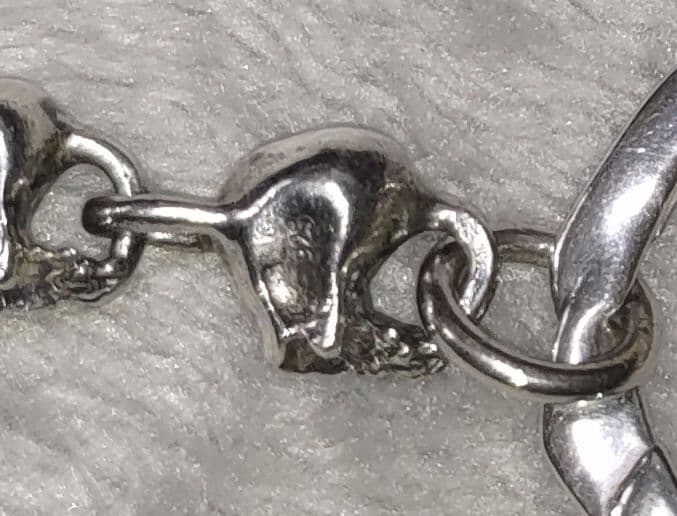 K*3様 silver925 107g ウォレットチェーン　シルバー925