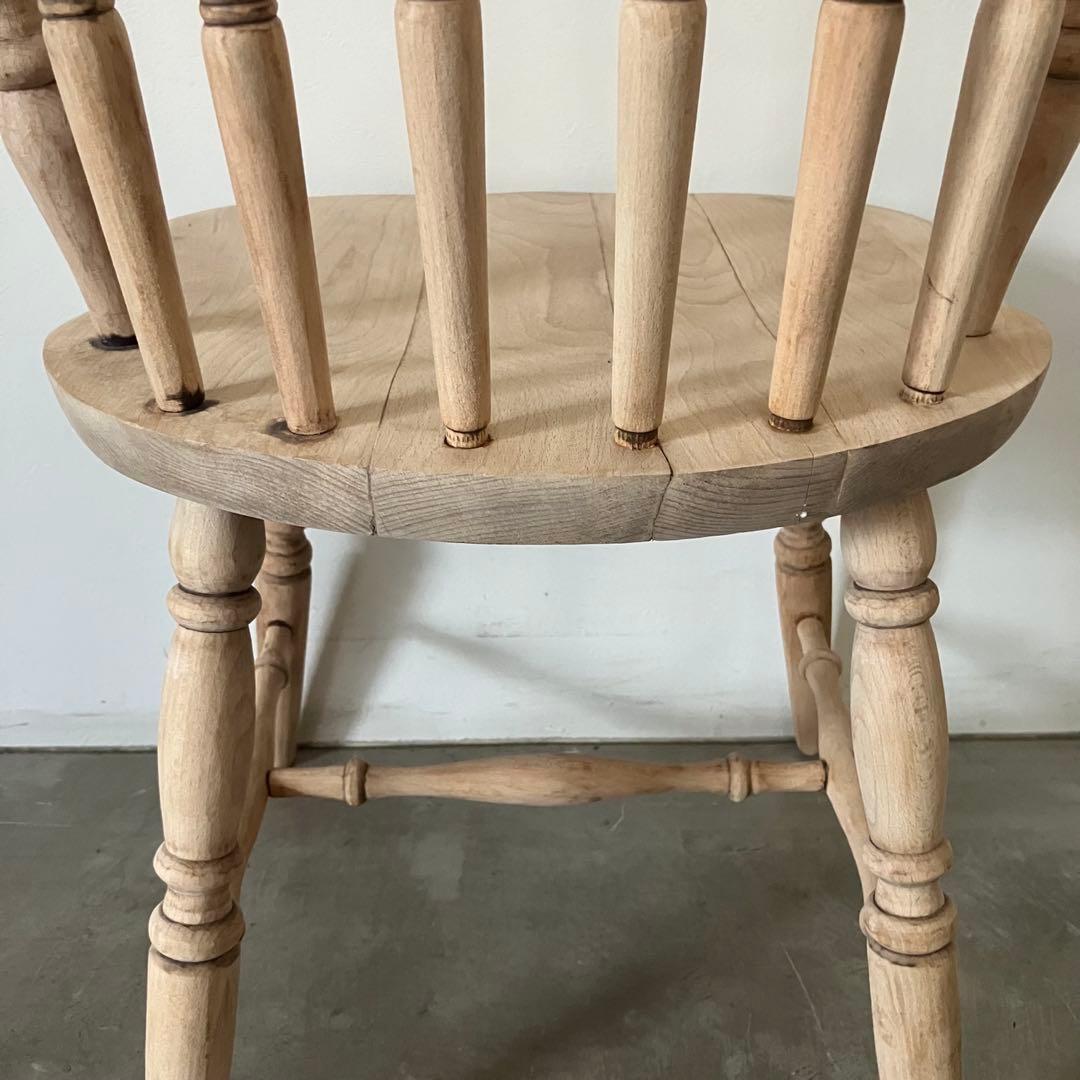 レトロ　アンティーク　古道具　古家具　剥離家具　ストリップド　ウィンザーチェア