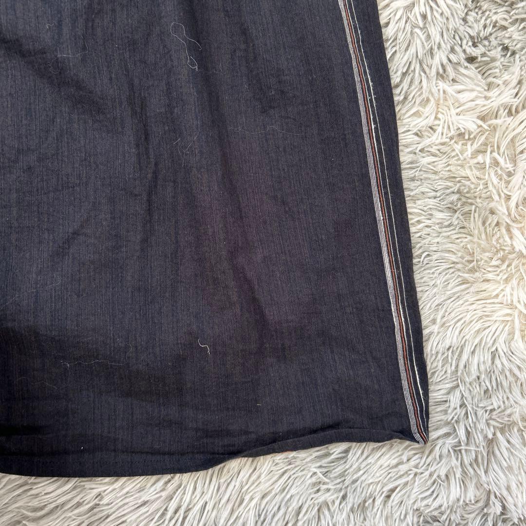 【美品】tamaki niime fuwa-T LONG ラウンドネック 平織り