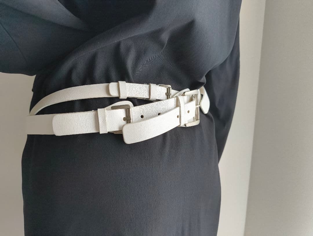 小物 ANN DEMEULEMEESTER multiple leather belt