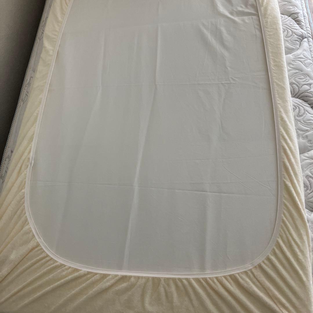 サンデシカ ベビー羽毛布団 6点 70×120㎝ +キルトパット+防水シーツ