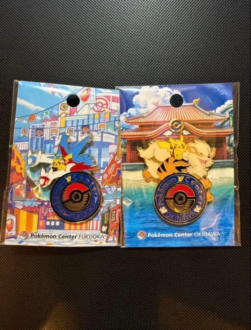 ポケモンカード メガドリーム、メガエルレイド（ムニキス）ピンバッジ 4点セット