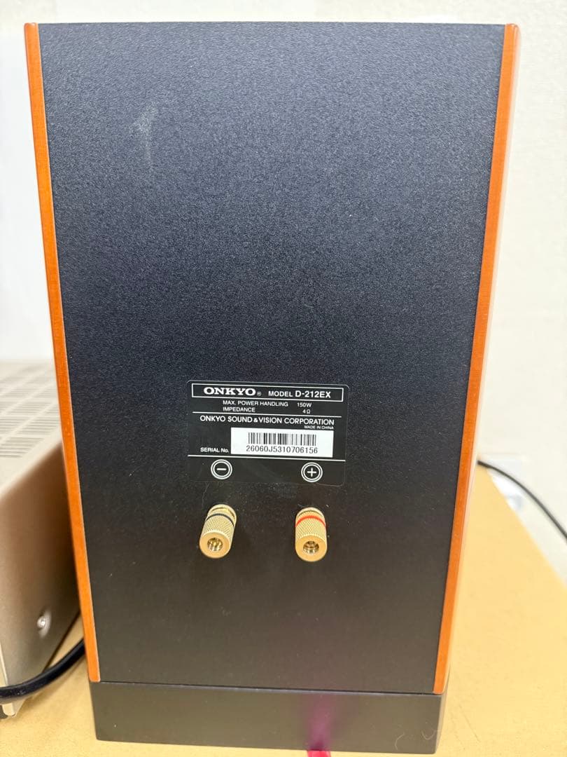 【ONKYO】アンプ A-922M ＋ スピーカー D-212EX ペア セット