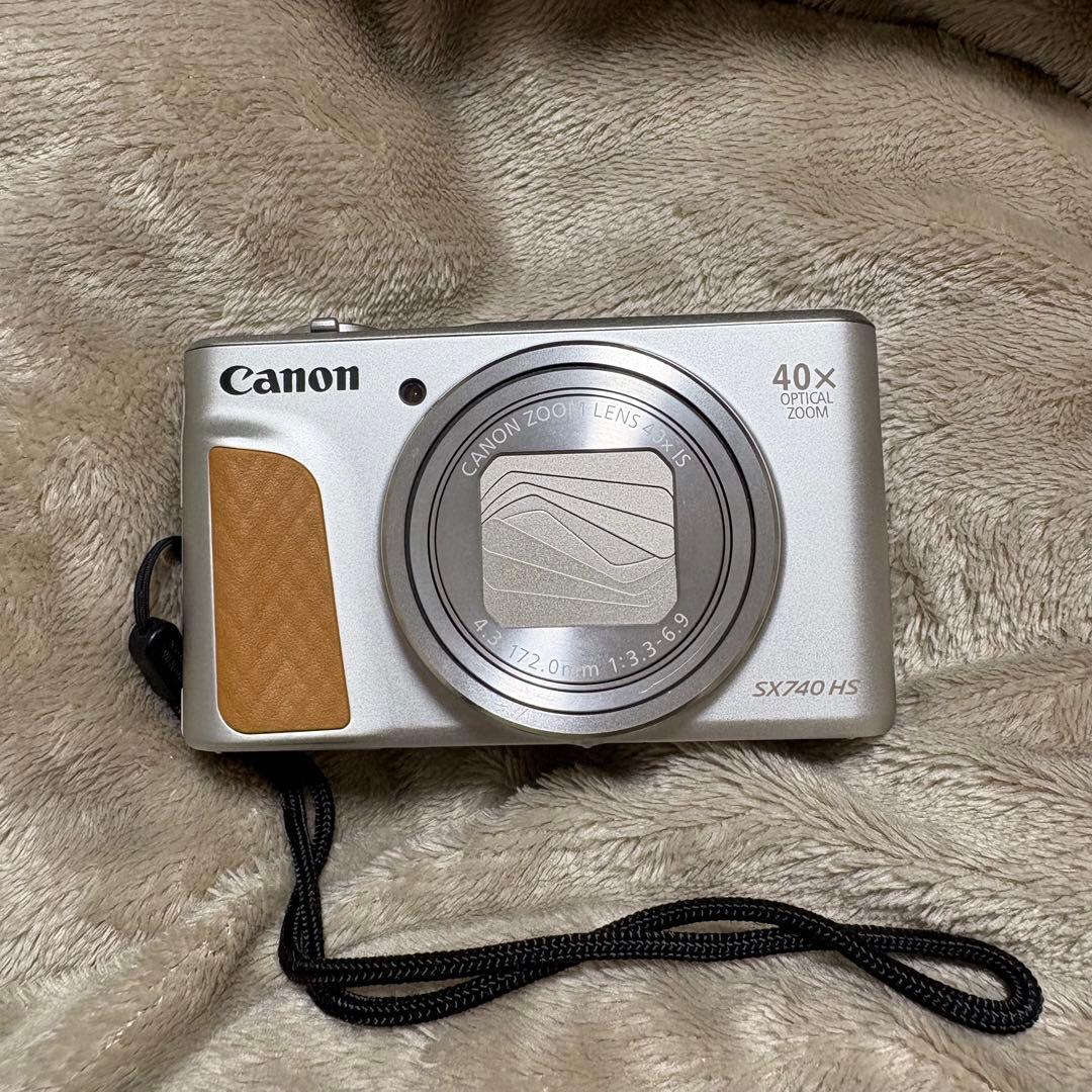 Canon キャノン PowerShot SX740 HS キャノン シルバー