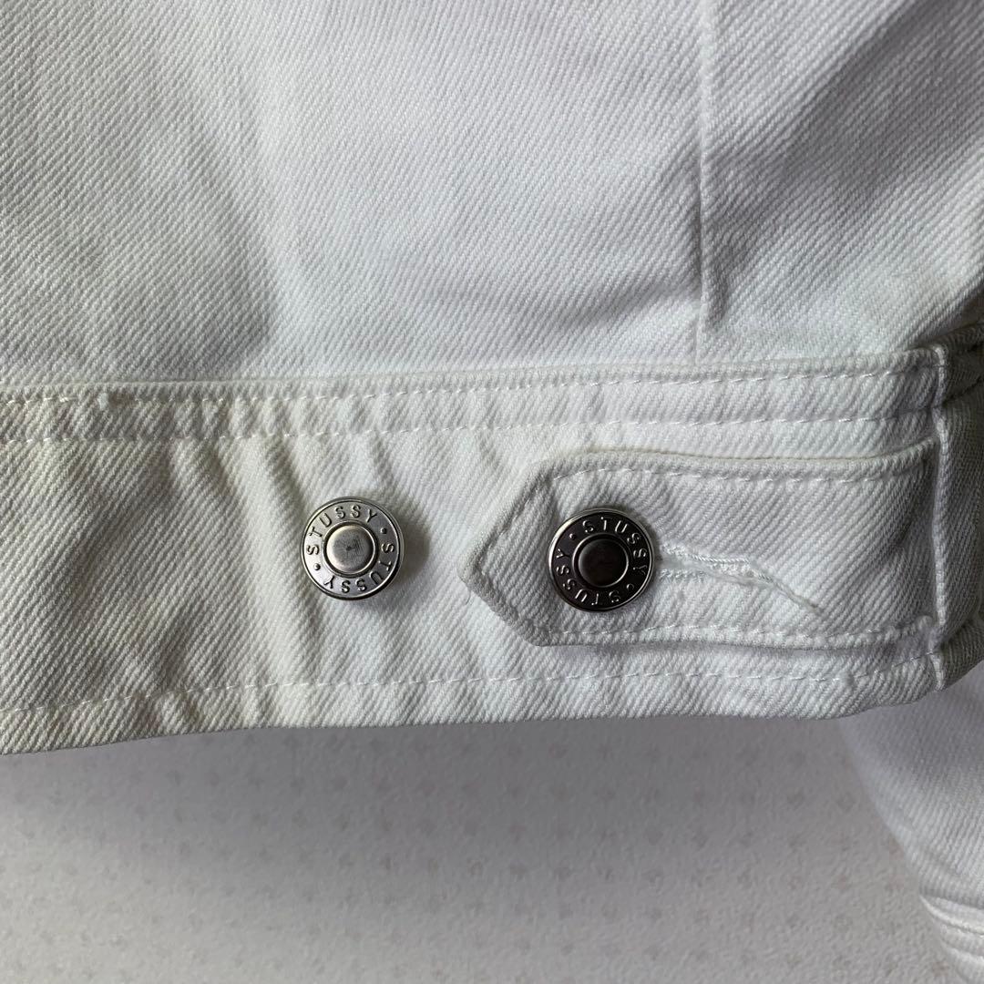 ジャケット・アウター stussy overdyed zip work jacket S bone