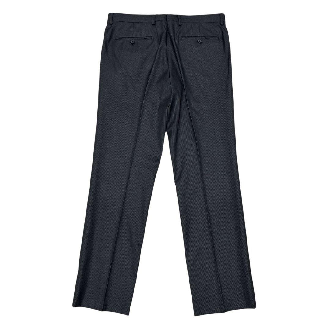 【美品】カルバンクライン CK セットアップ スーツ上下 シングル ストライプ