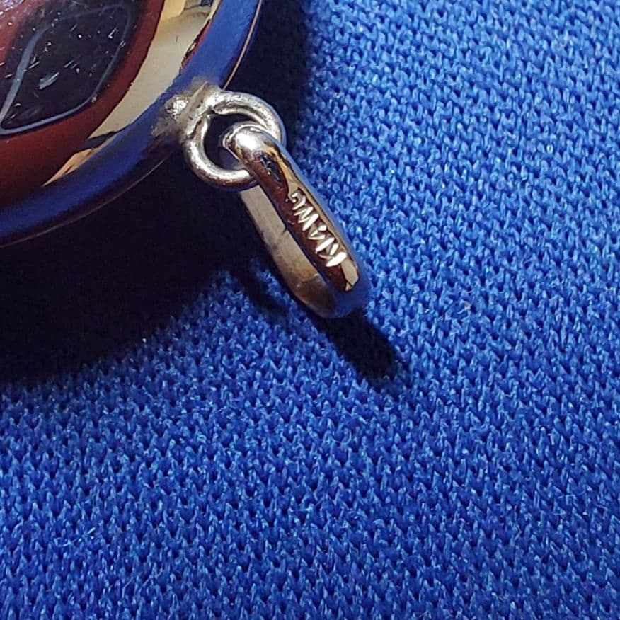 K14WG ロケット ペンダント