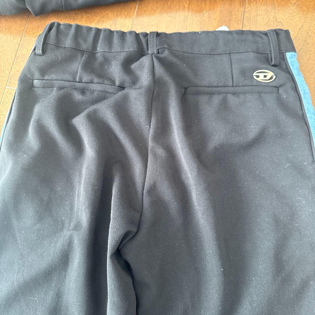 DIESEL ディーゼル　キッズ　スーツ 黒/デニム　卒業式　12y ジャケット