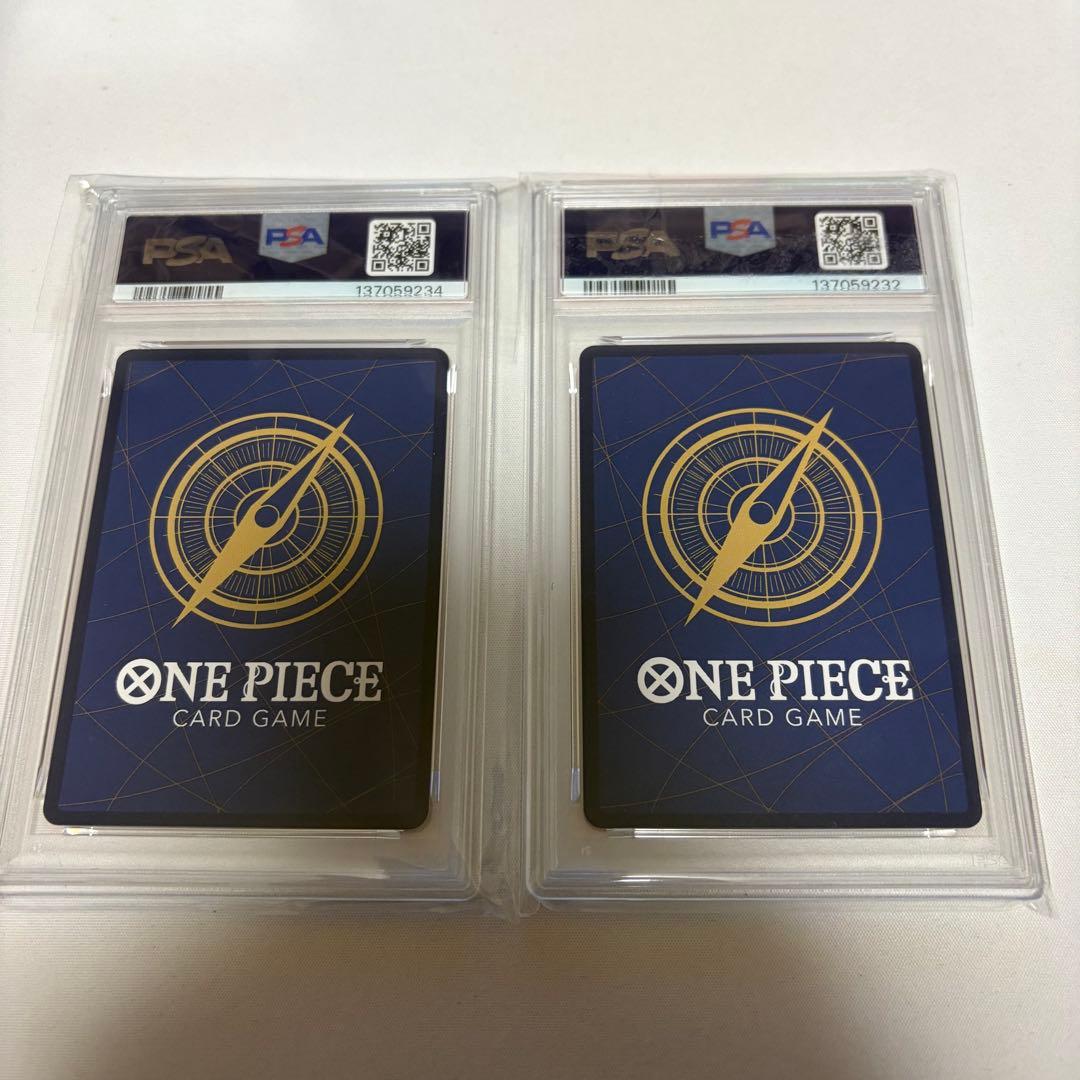 ワンピースマガジン psa10 モンキー·D·ルフィ プロモ　プロモカード　2枚