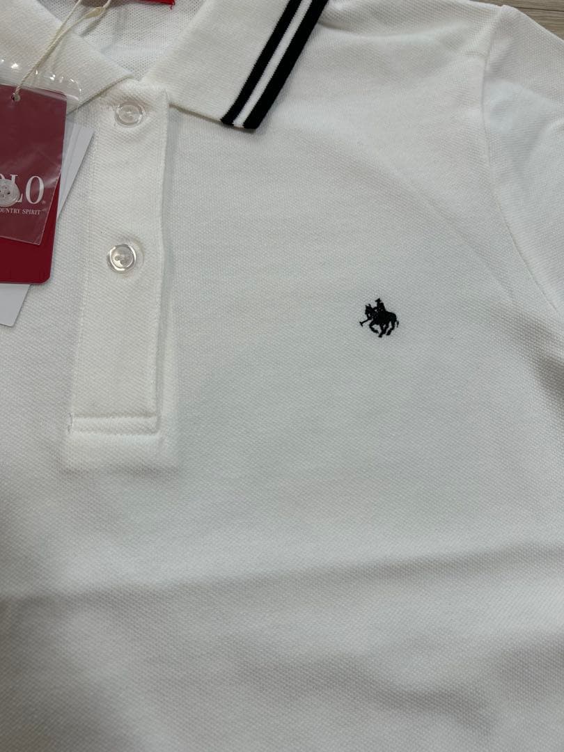 リランドチュール　ポロシャツ　〈POLO BCSコラボ〉　白