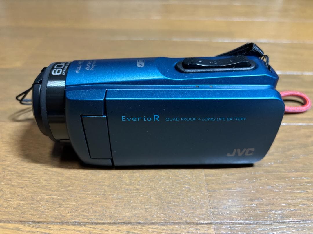JVC ビデオカメラ GZ-RX670（ブルー）ポーチ・三脚付き