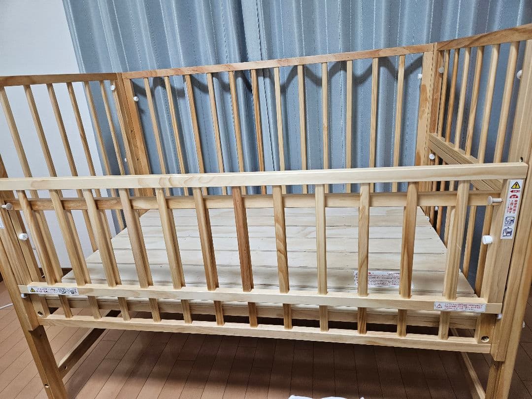 yamatoya 木製ベビーベッド 標準サイズ