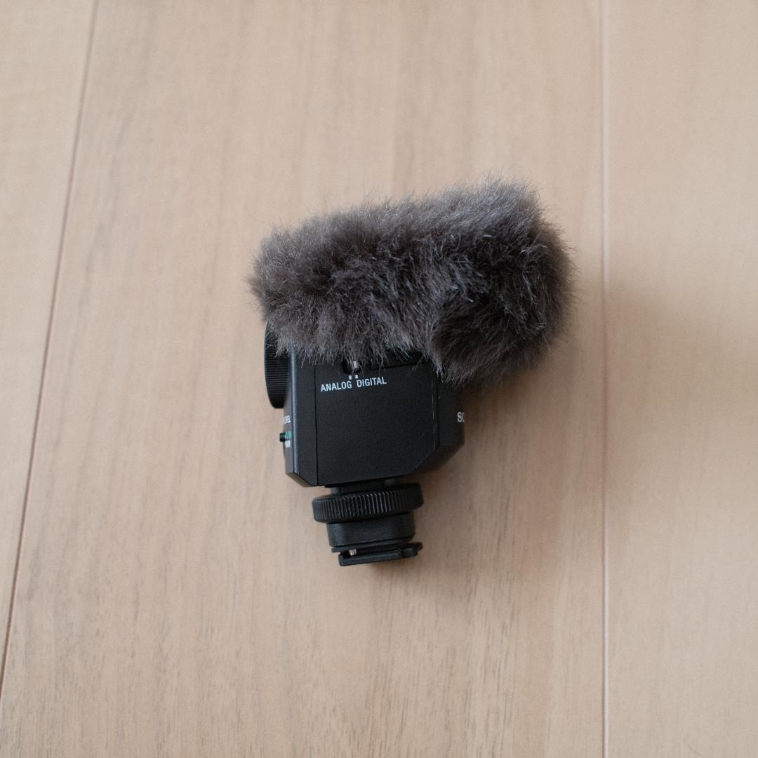 SONY ECM-M1 カメラ用マイク ショットガンマイクロホン 可変指向性