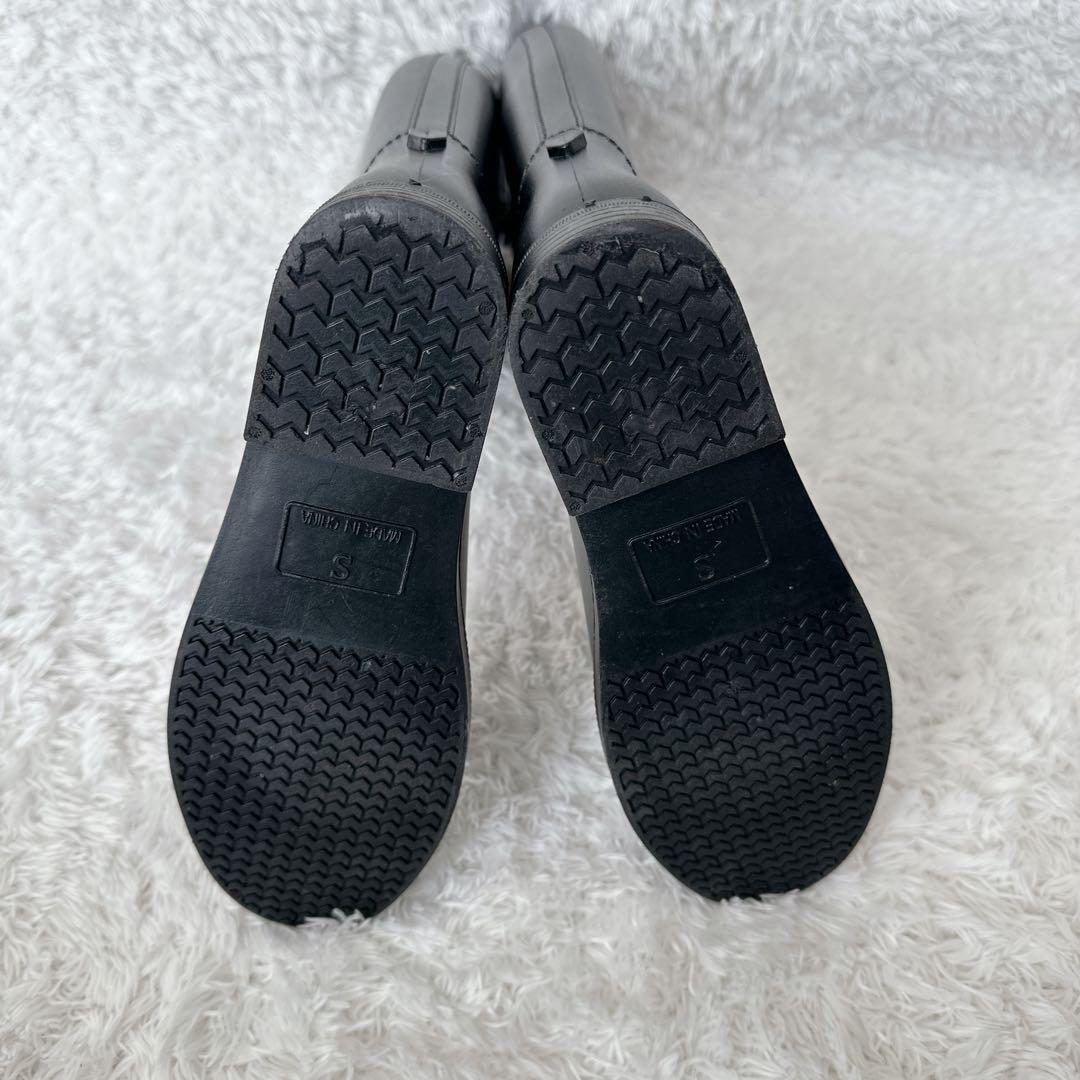 【美品】マッキントッシュフィロソフィー レインブーツ 長靴 ブラック S