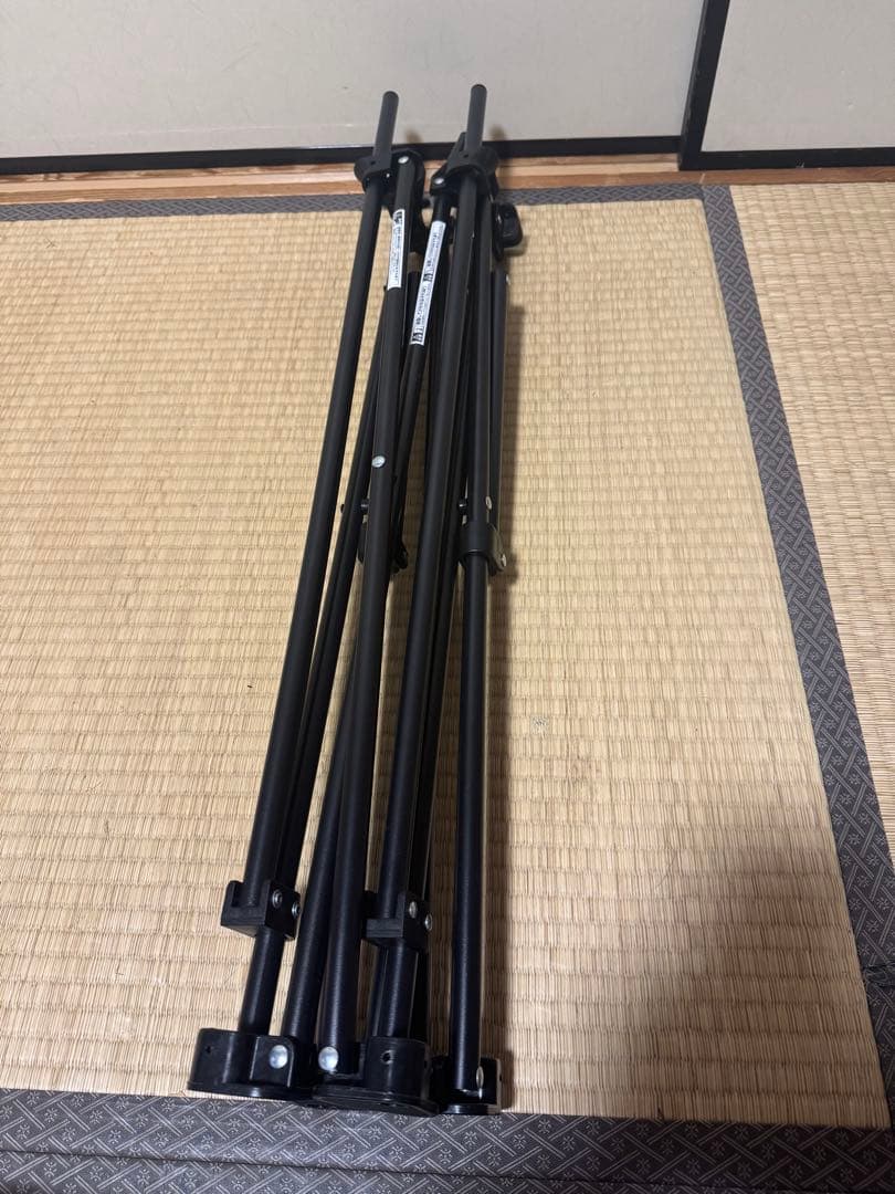 ニトリ　バタフライチェア　ワイド　折りたたみスツール　オットマン　セット