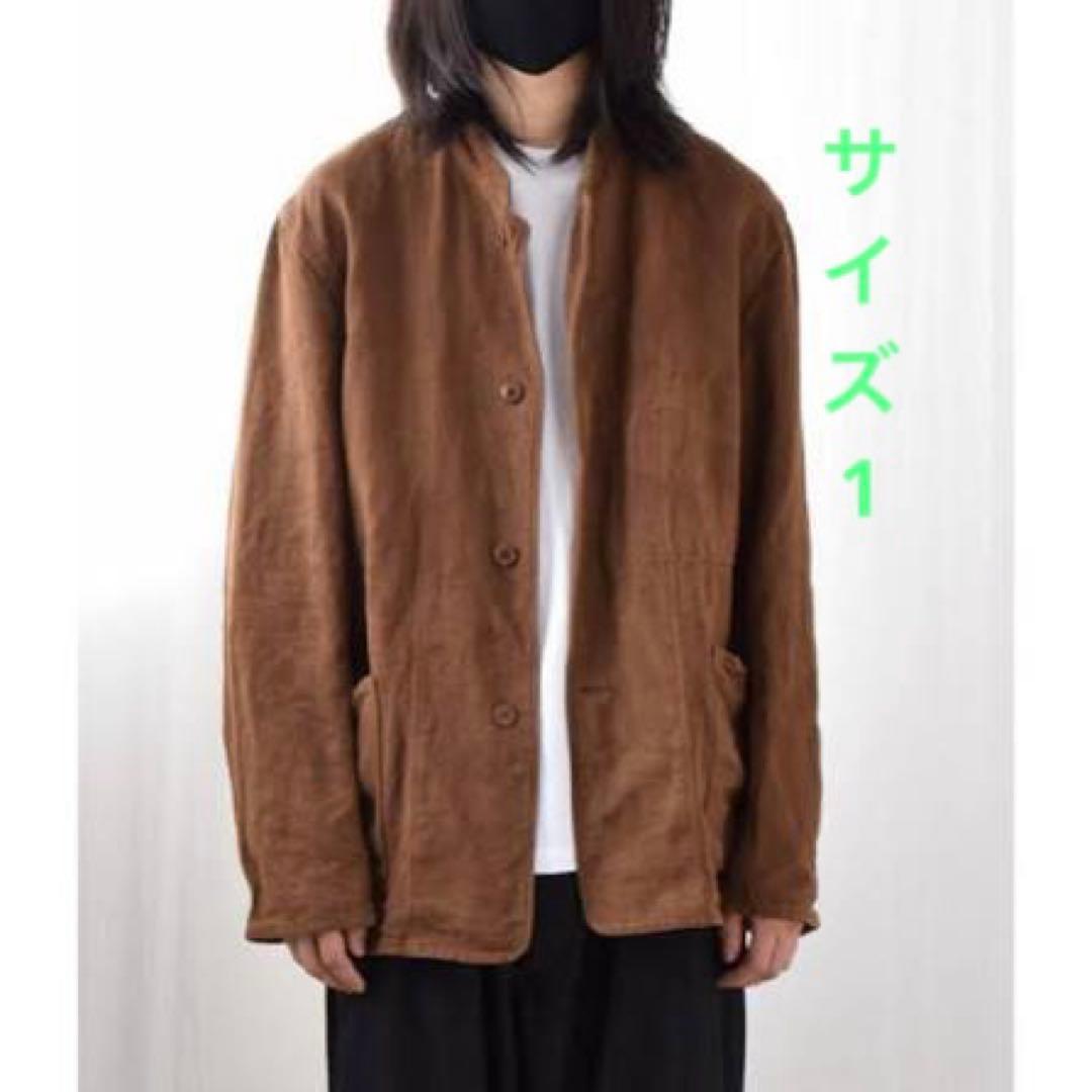 comoli コモリ ヘンプダックスタンドカラージャケット　サイズ１
