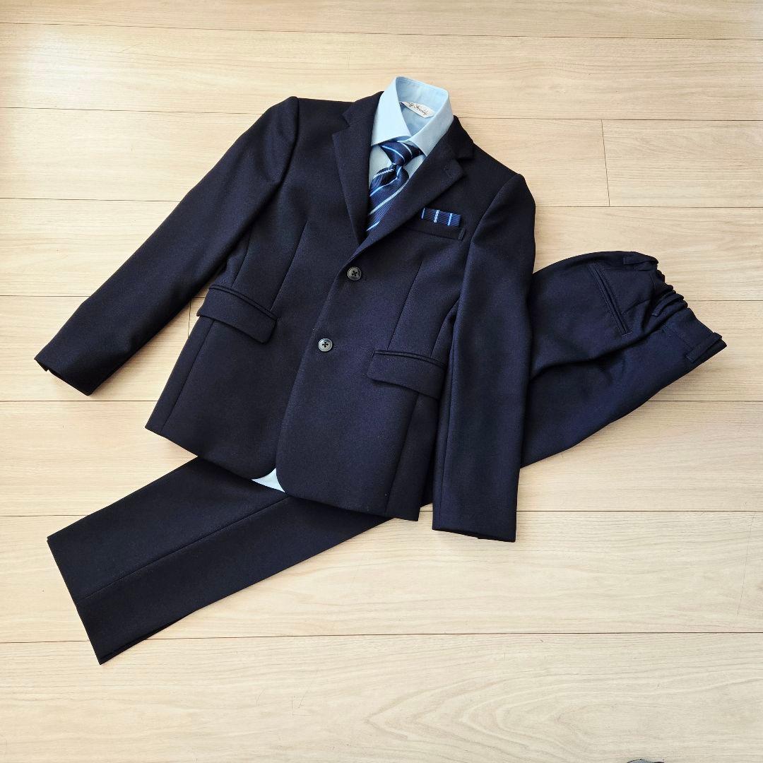 【w.】CHOPIN☆レジメンタルタイベーシックスーツセット 140
