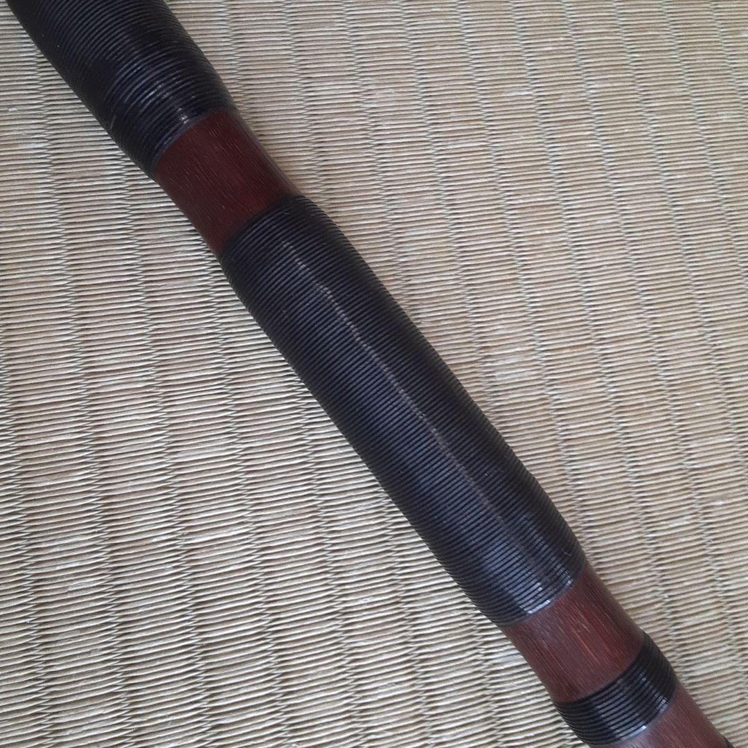 雅楽　龍笛　煤竹　樺巻き