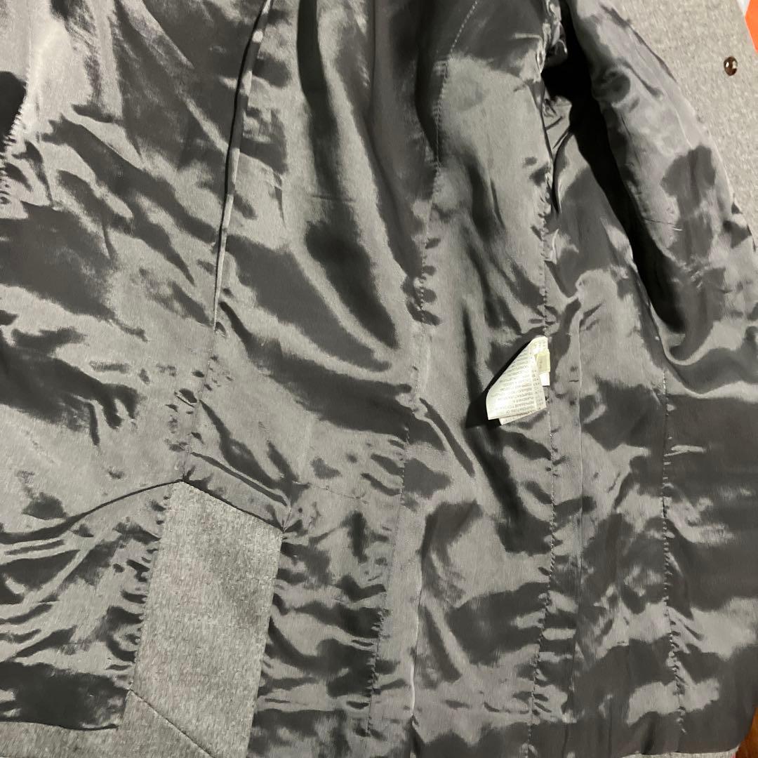 【AGNONA】茶色系ミックス・テーラードステンカラーツーウェイ✨44超美品✨