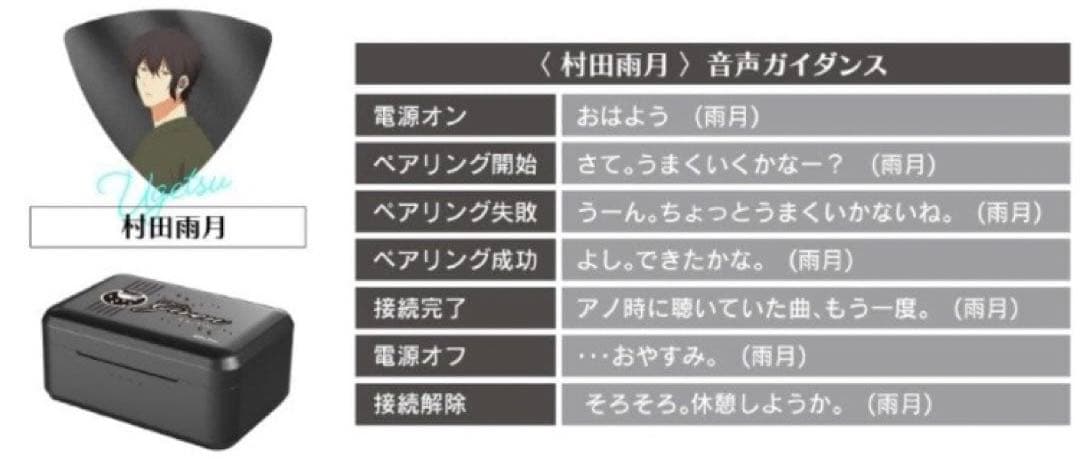 「ギヴン」海へ 村田雨月　ONKYO ワイヤレスイヤホン 未開封
