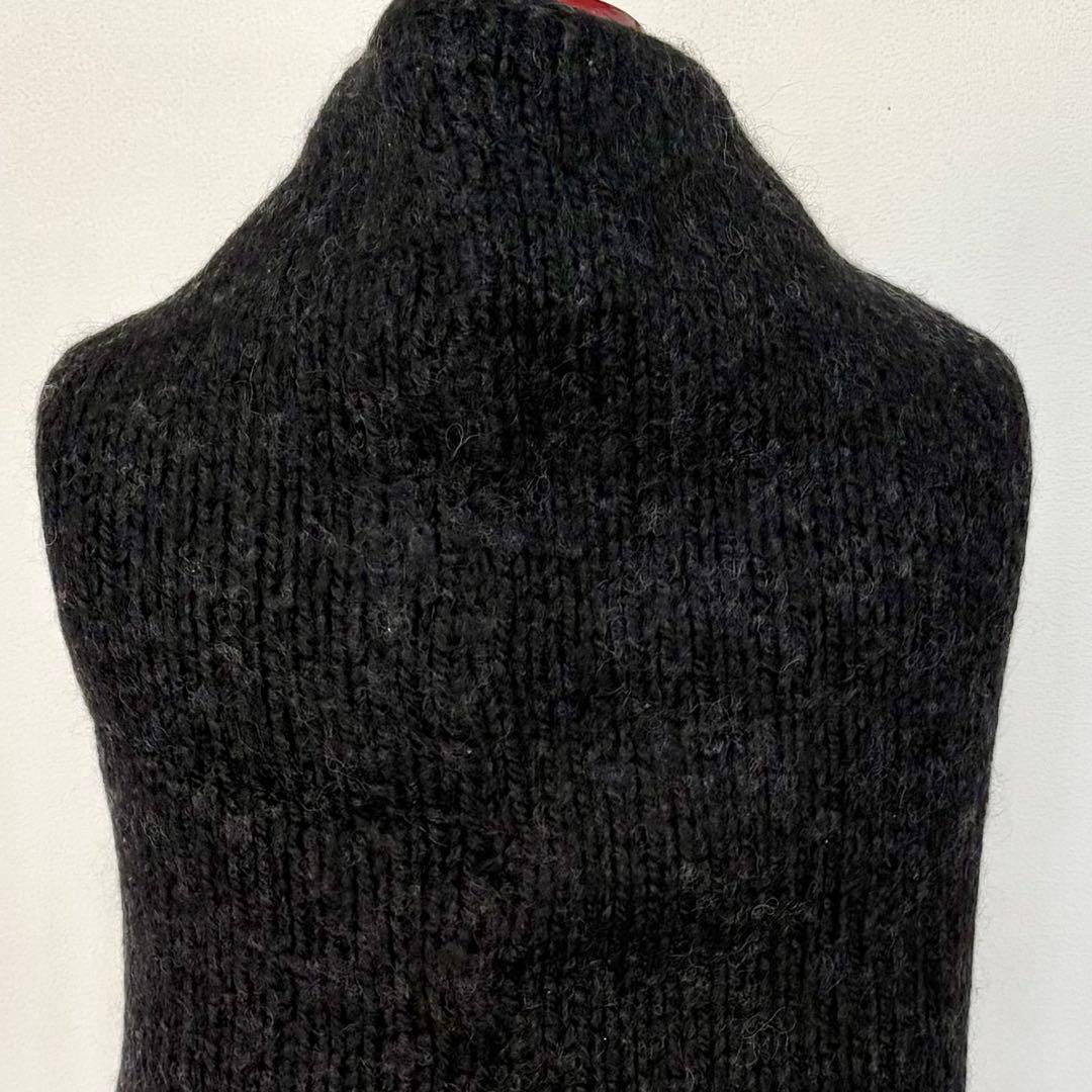 ANN DEMEULEMEESTER アンドゥムルメステール リブニットスヌード