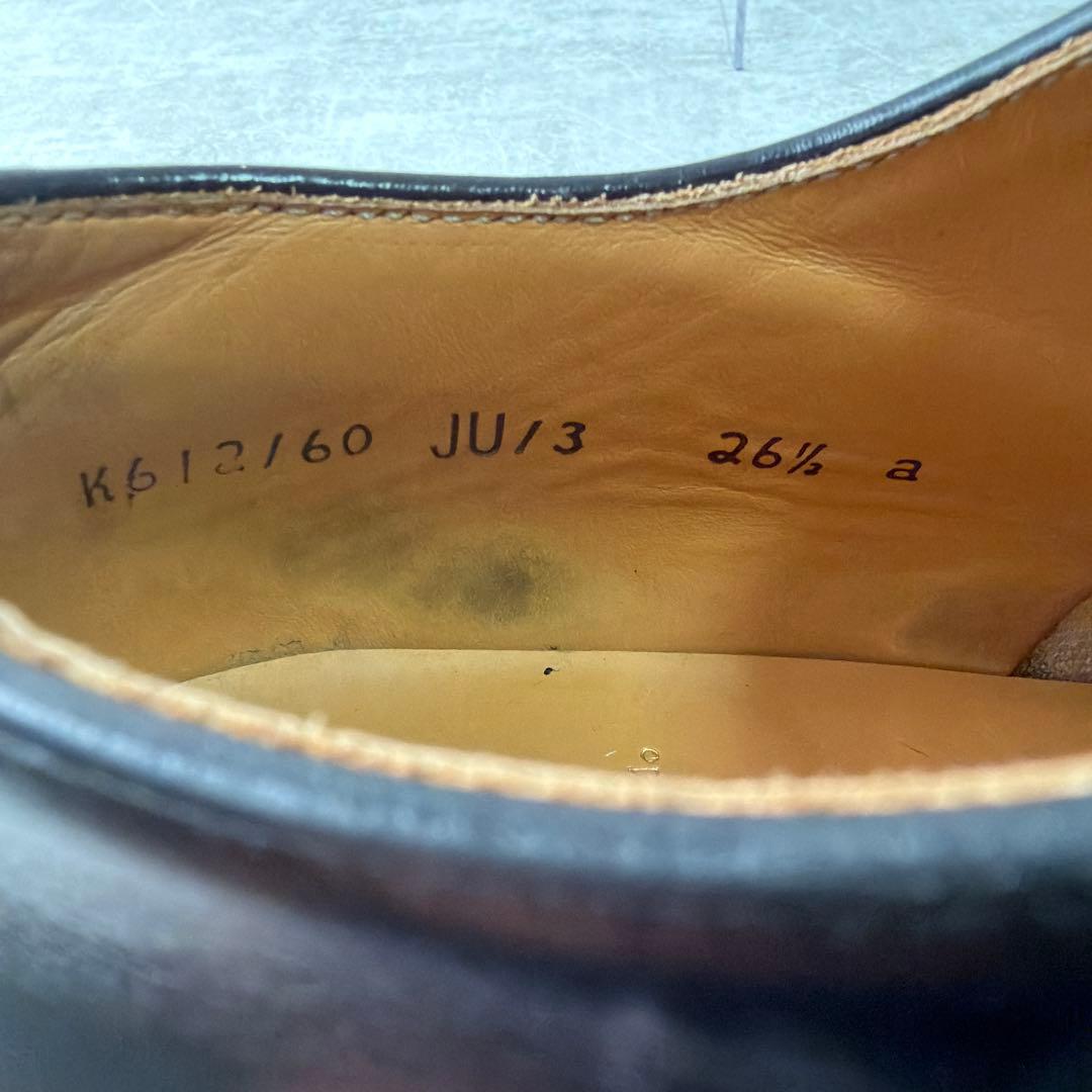 REGAL リーガル プレーントゥ ビジネスシューズ 黒 JU13 26.5㎝