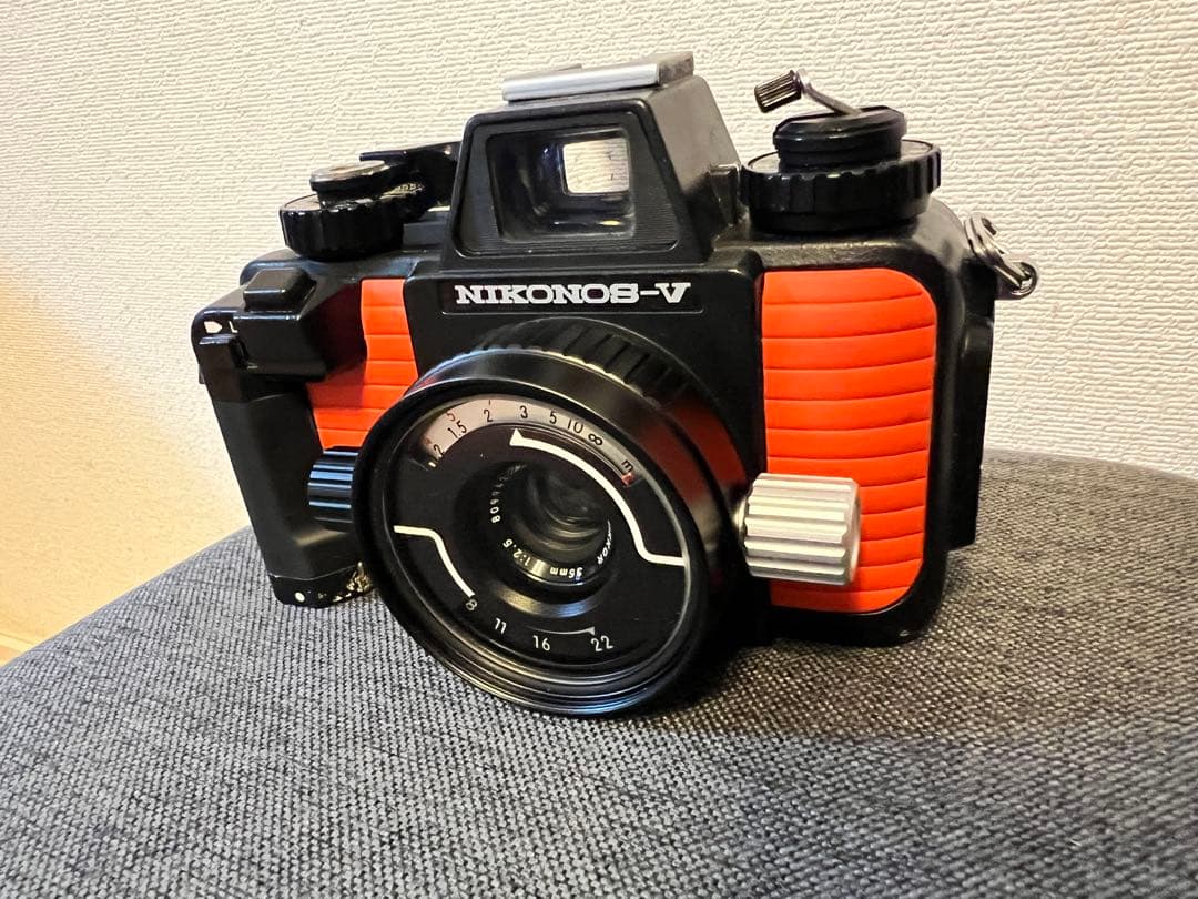 【中古】 Nikon NIKONOS-V+レンズ2種+ファインダーセット