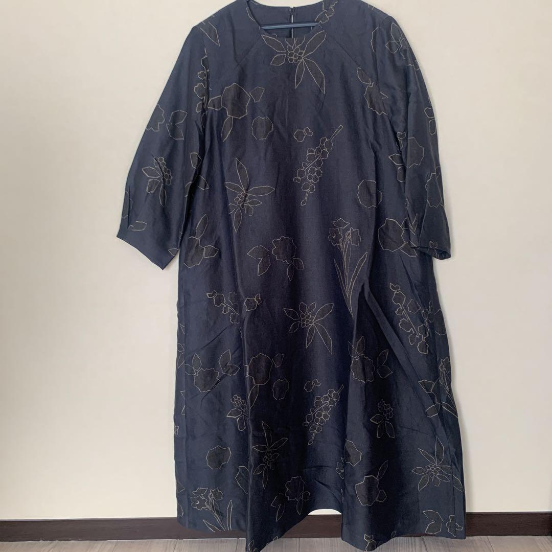 新品未使用　群言堂　新作　敦盛草　ワンピース