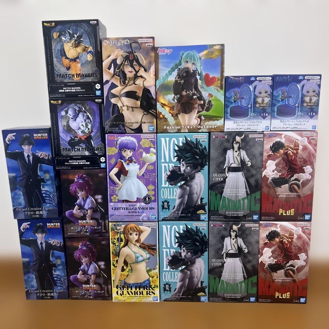 最新プライズフィギュアまとめ売り18セット