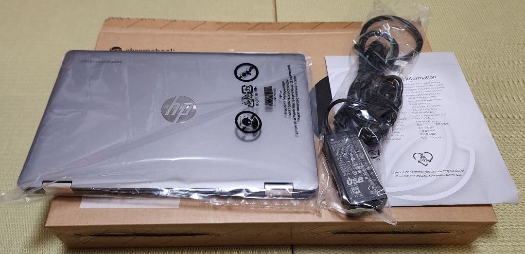 HP Chromebook Plus x360 14b-cd0005TU本体