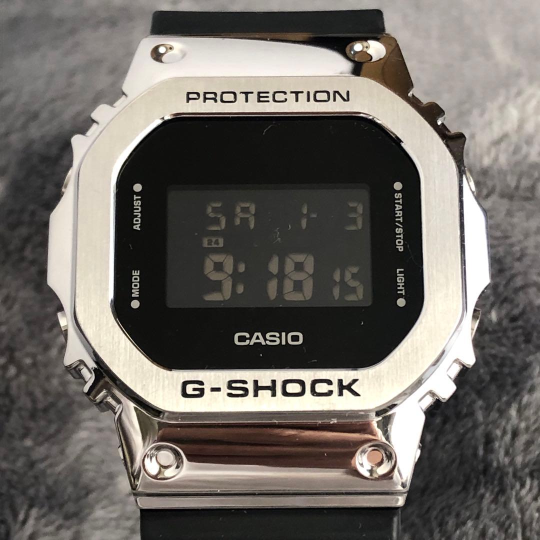 メタルベゼル［目立つキズなし］GM-5600 CASIO G-SHOCK