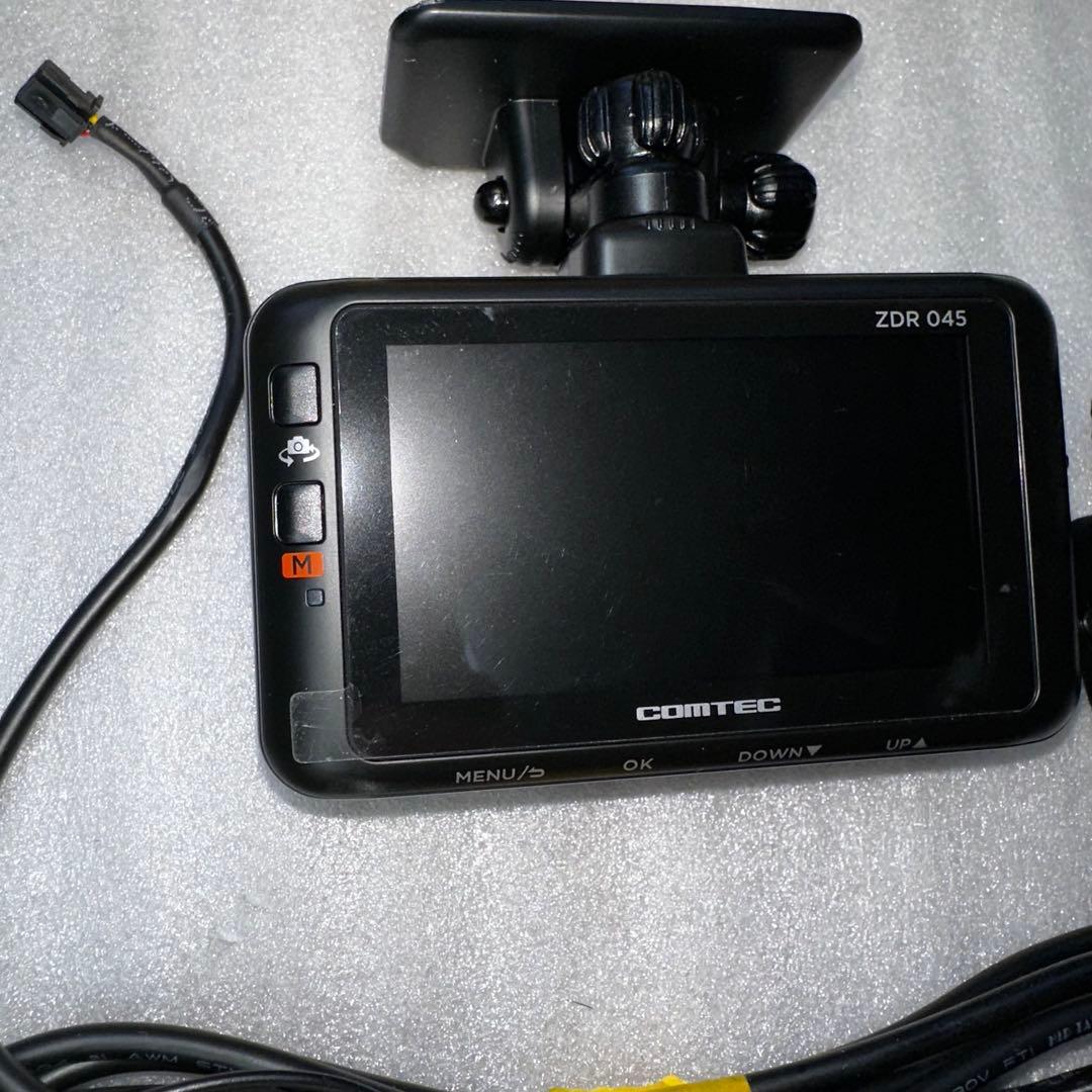 コムテック ドライブレコーダー ZDR045 中古品