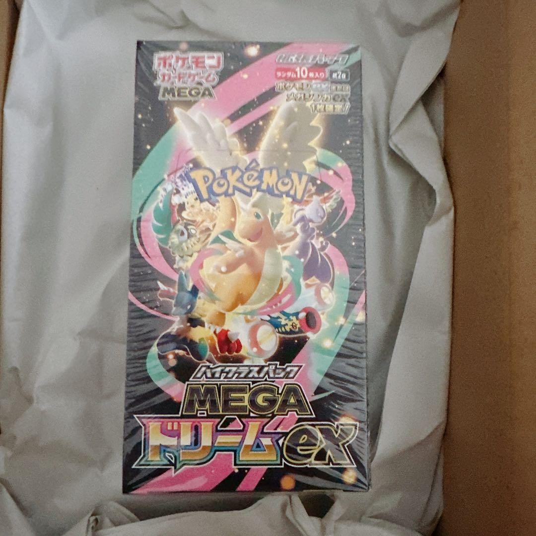 【ポケセン当選品・シュリンク付き】MEGAドリームex 1box