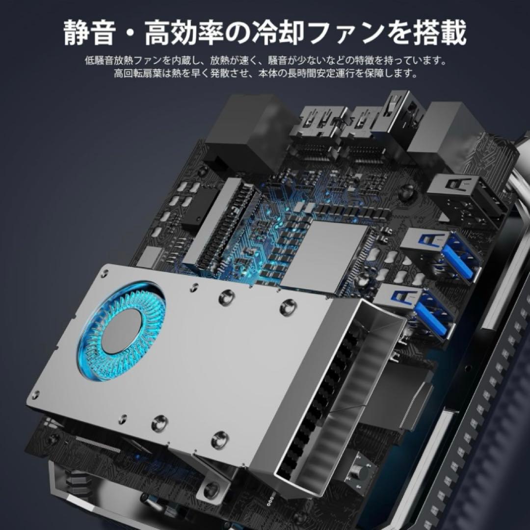 ミニpc 最新第12世代 n95 2023新版 最大3.4GHz 4C/4T
