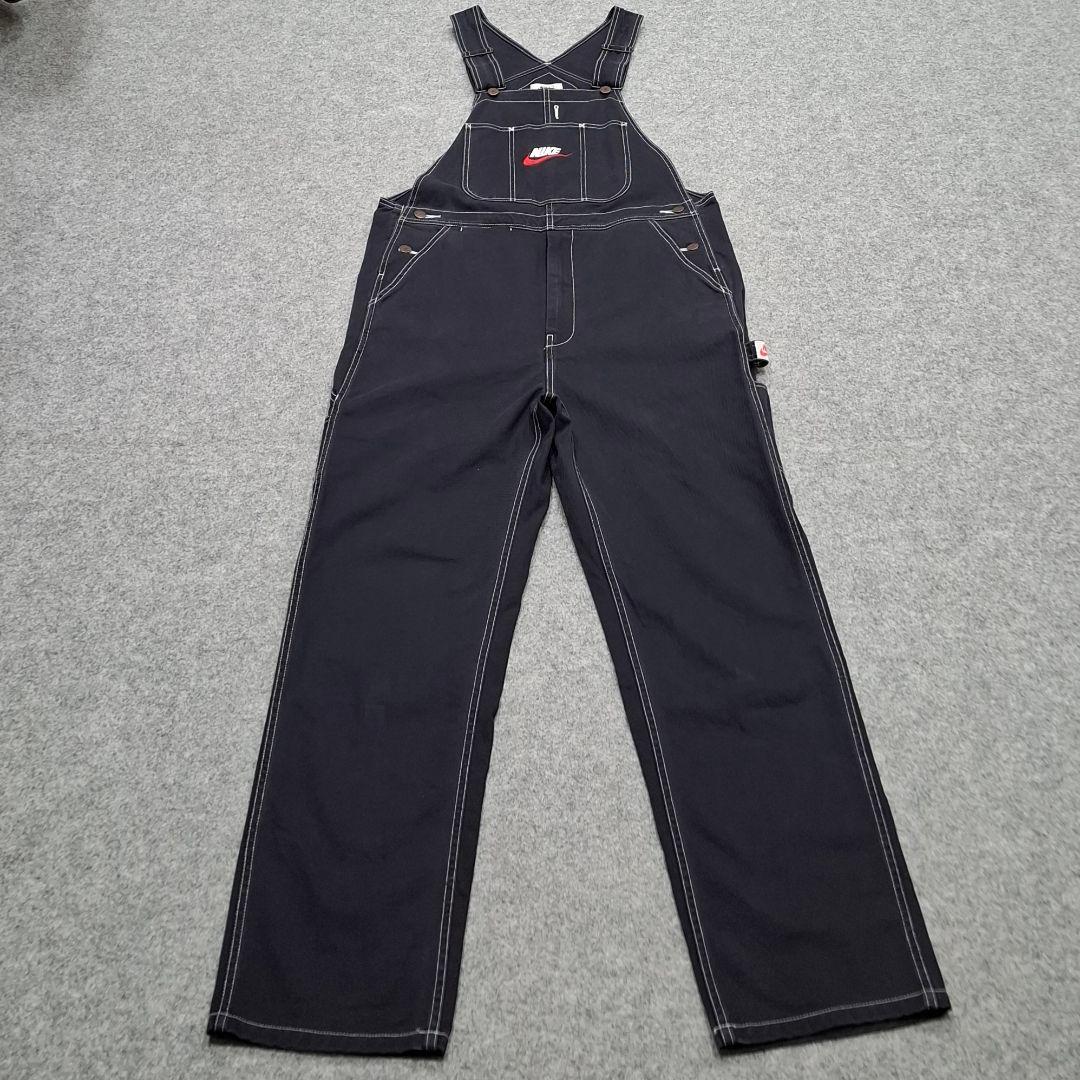 18AW Supreme NIKE Cotton Twill Overalls黒