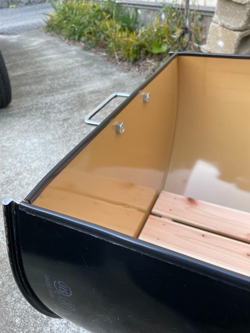 ドラム缶風呂 横置きタイプ すのこ付き