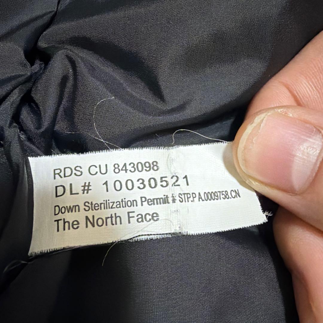 THE NORTH FACE ヌプシ700フィル ブラック ダウンジャケット