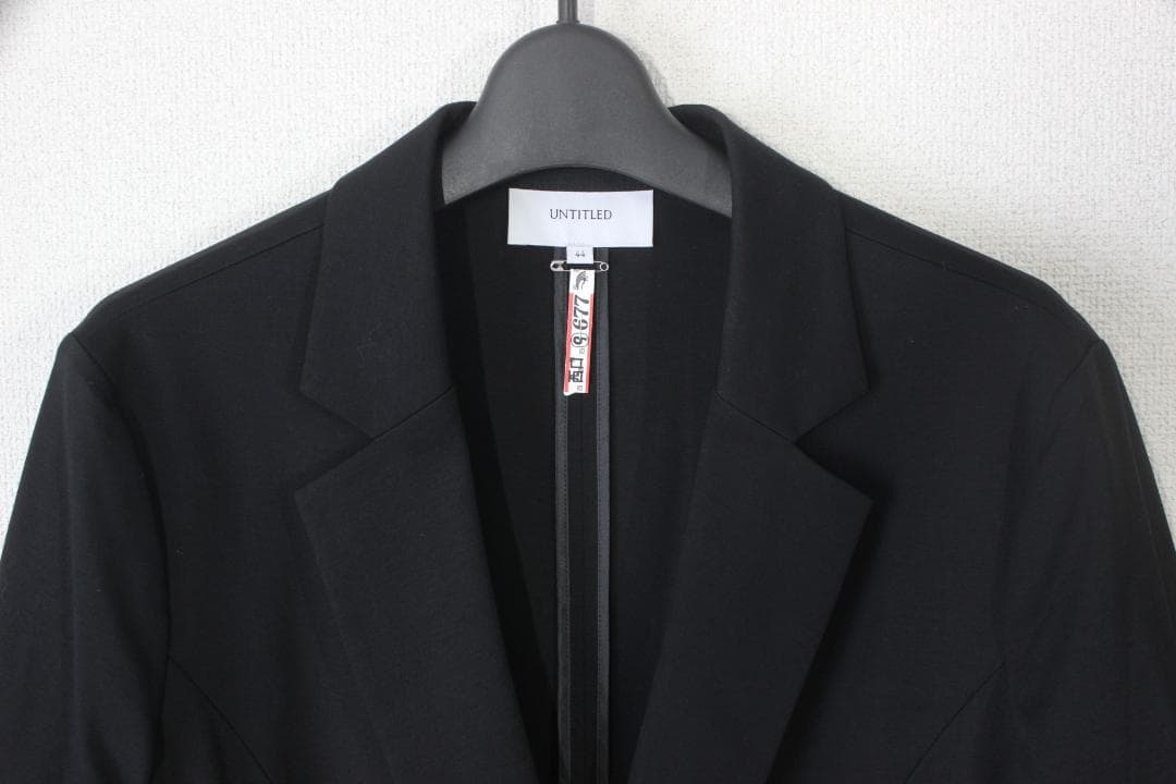 【極美品】アンタイトル スカートスーツ 44 ブラック 4L 大きいサイズ 31