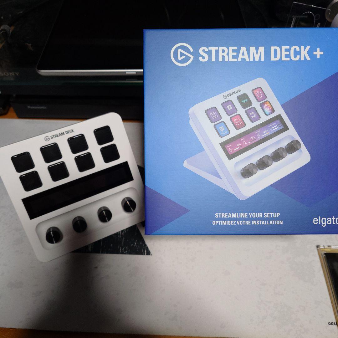 【最終値下】STREAM DECK+ ホワイト、Elgato USBハブセット