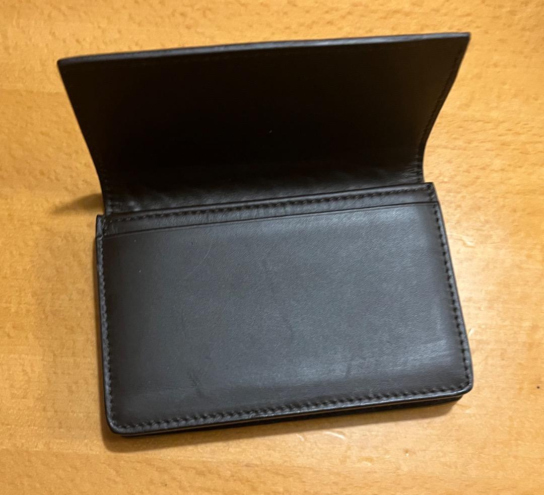 BOTTEGA VENETA イントレチャート名刺入れ　ダークブラウン？　箱無し