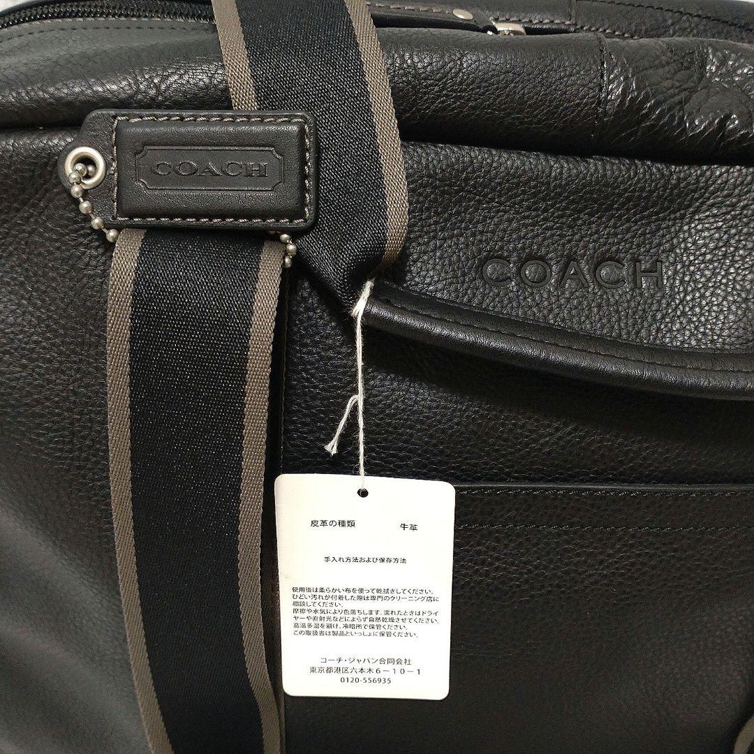 COACH ブラック ボストンバッグ