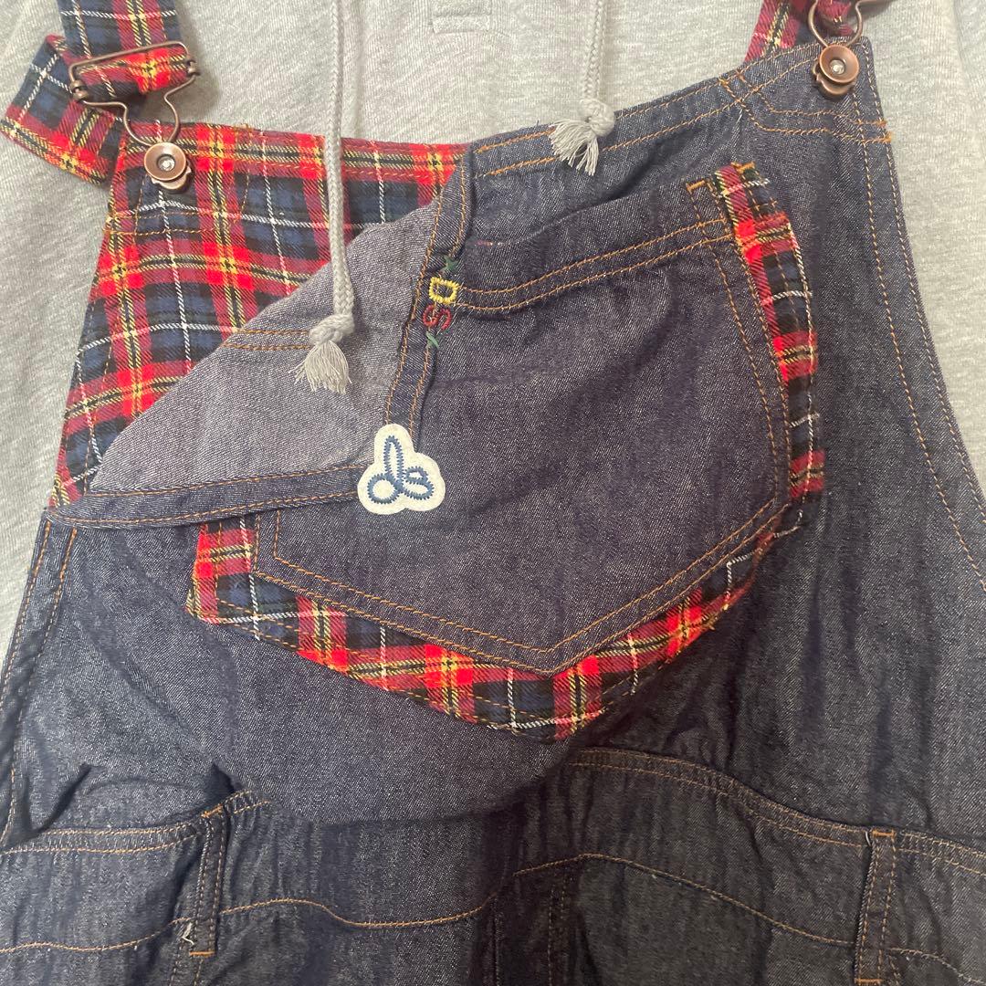 お値下げ新品タグ付DRUG STORE'S ドッキンチュニックパーカートレーナー